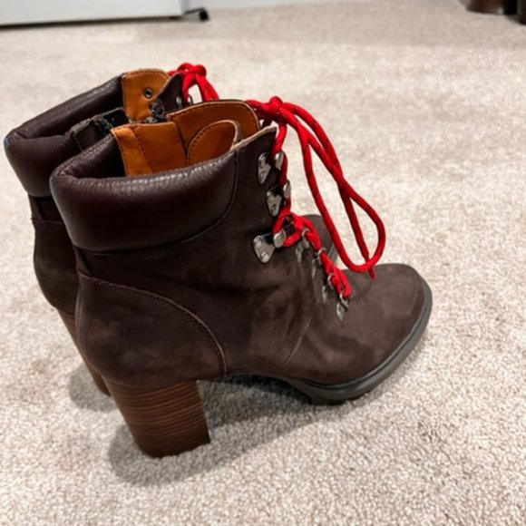 Lucky Brand brown suede boot - Picture 3 of 6